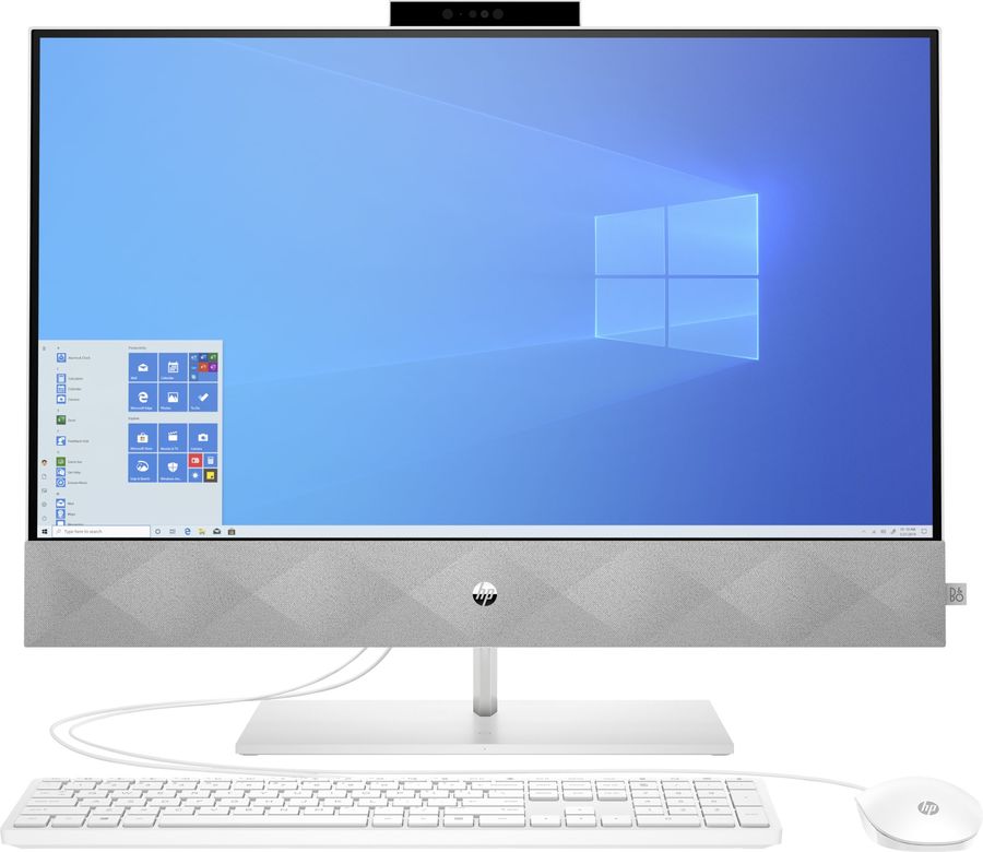 фото Моноблок hp pavilion 24-k0013ur white (14q34ea)