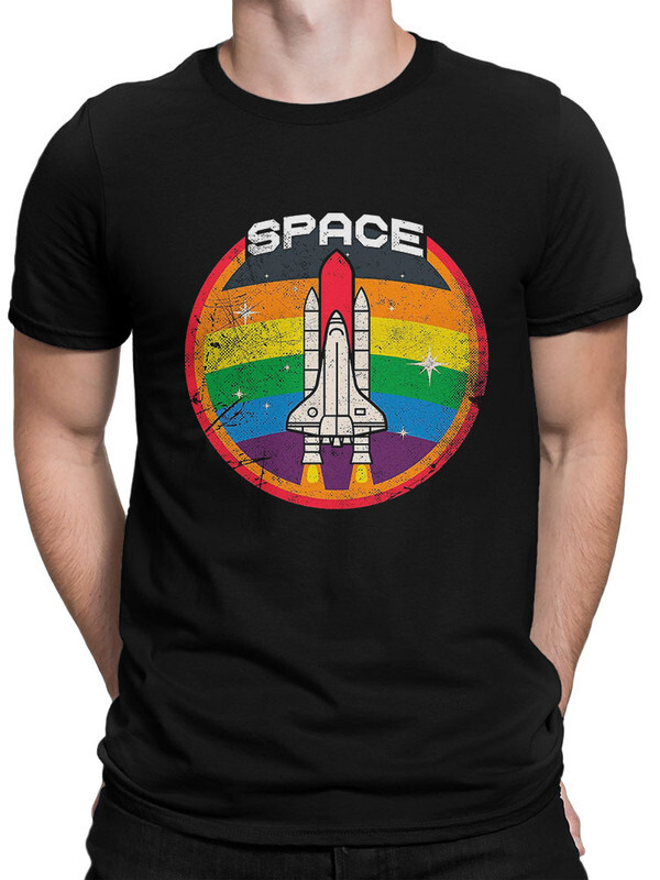 фото Футболка мужская design heroes nasa - space черная 3xl