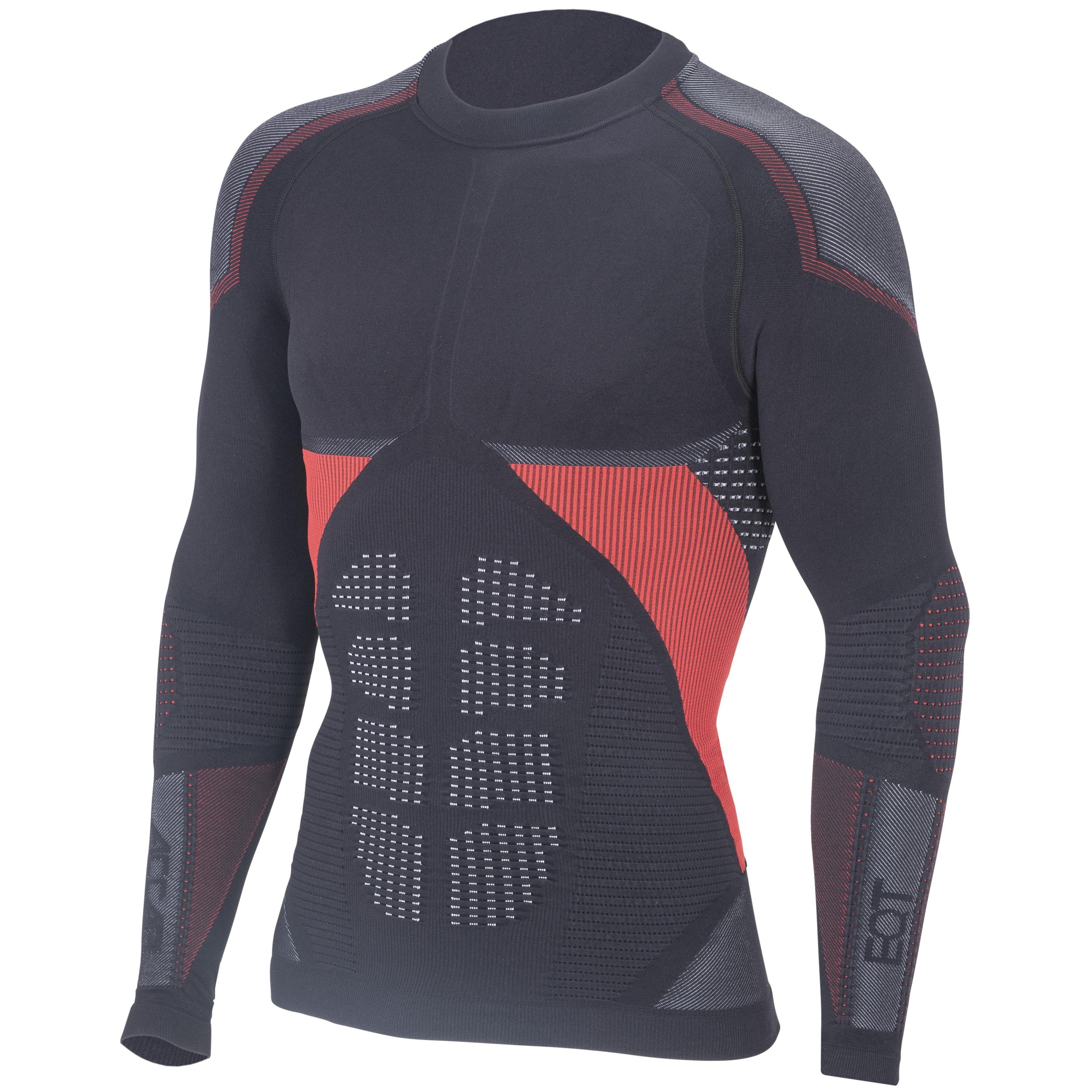 фото Термофутболка accapi equilibrium synergy long sl., black/red, s/xs