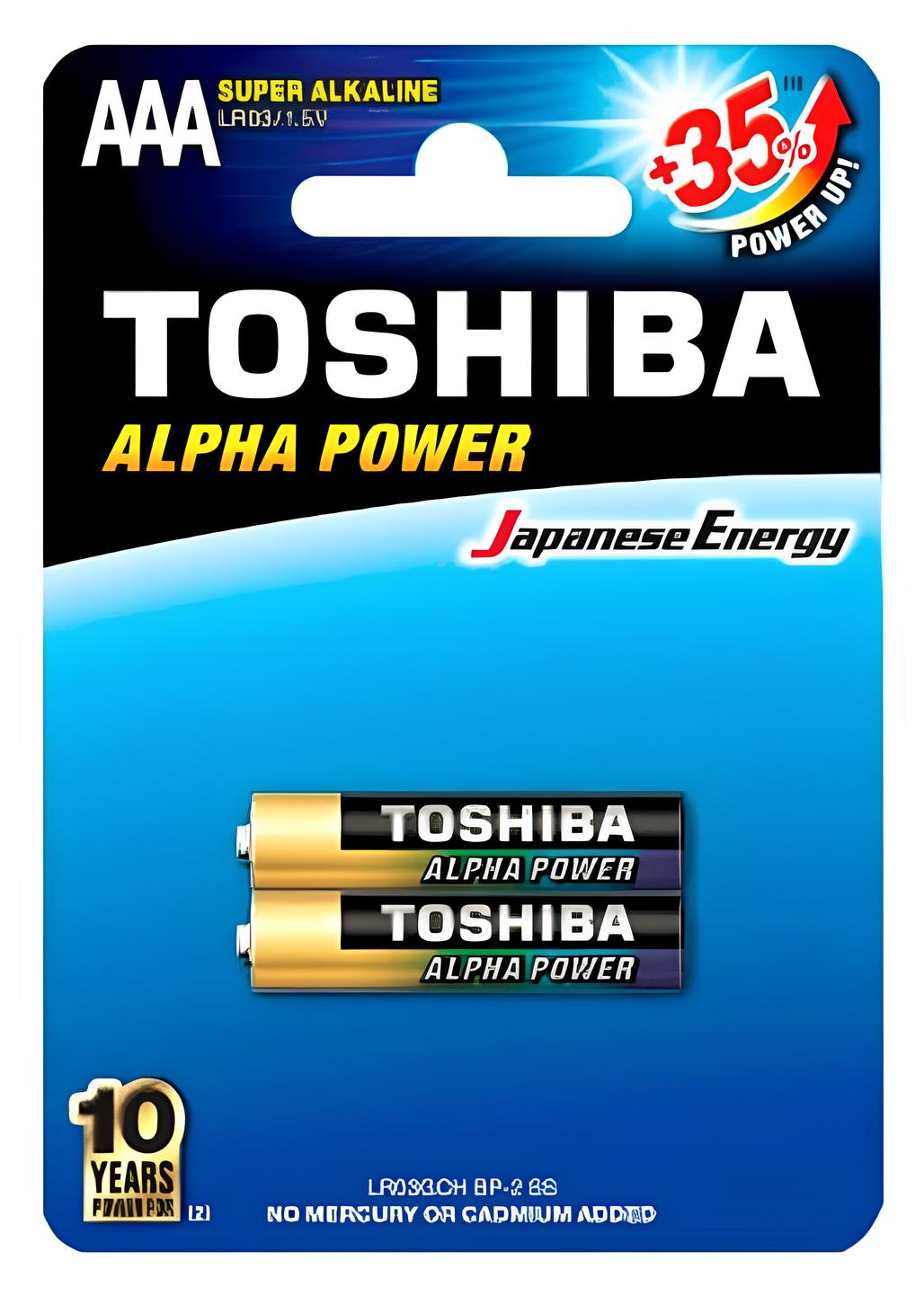 Батарейка Toshiba lr03gchbp2