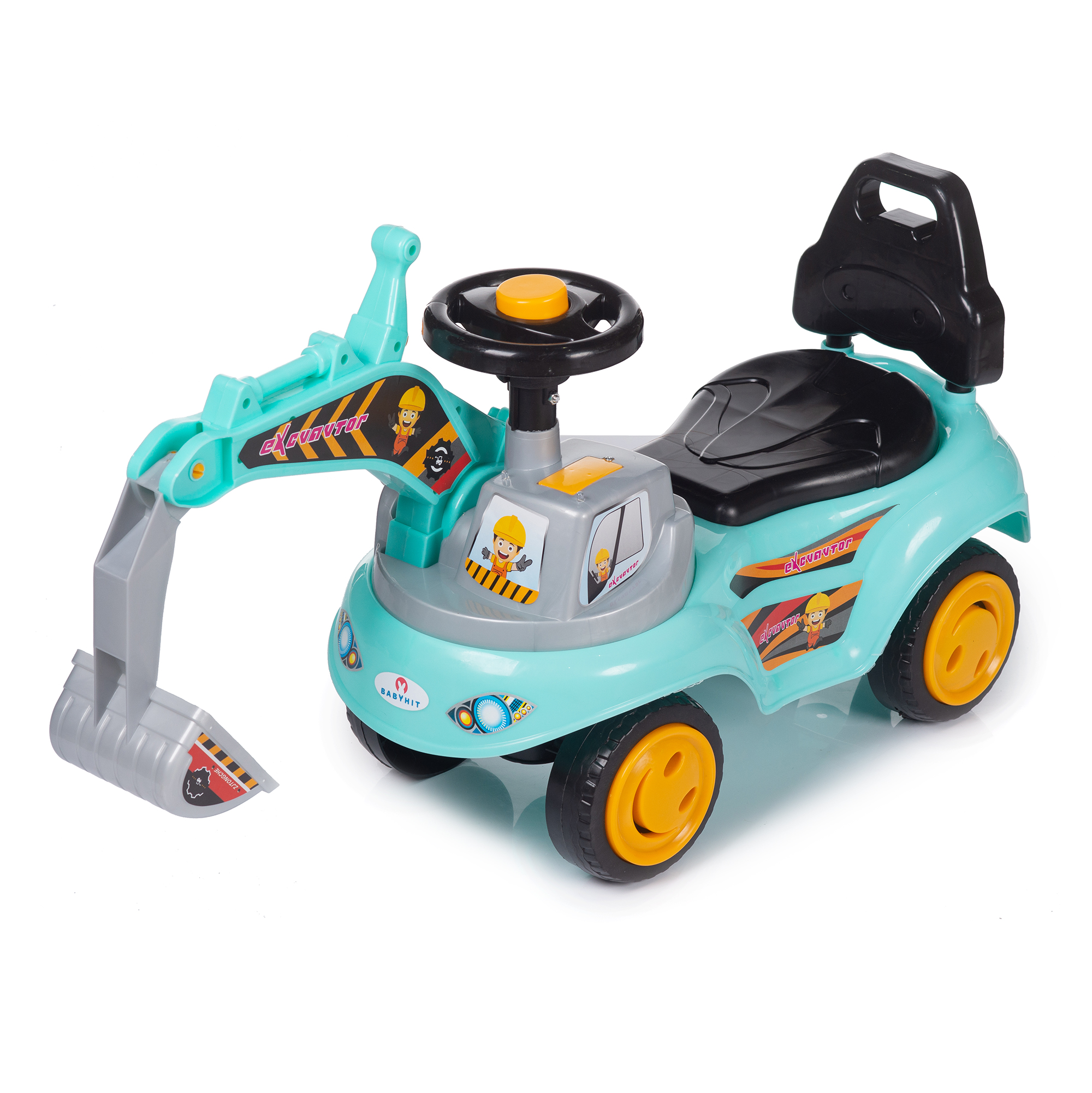 

Каталка детская Babyhit Little worker бирюзовый, Little worker