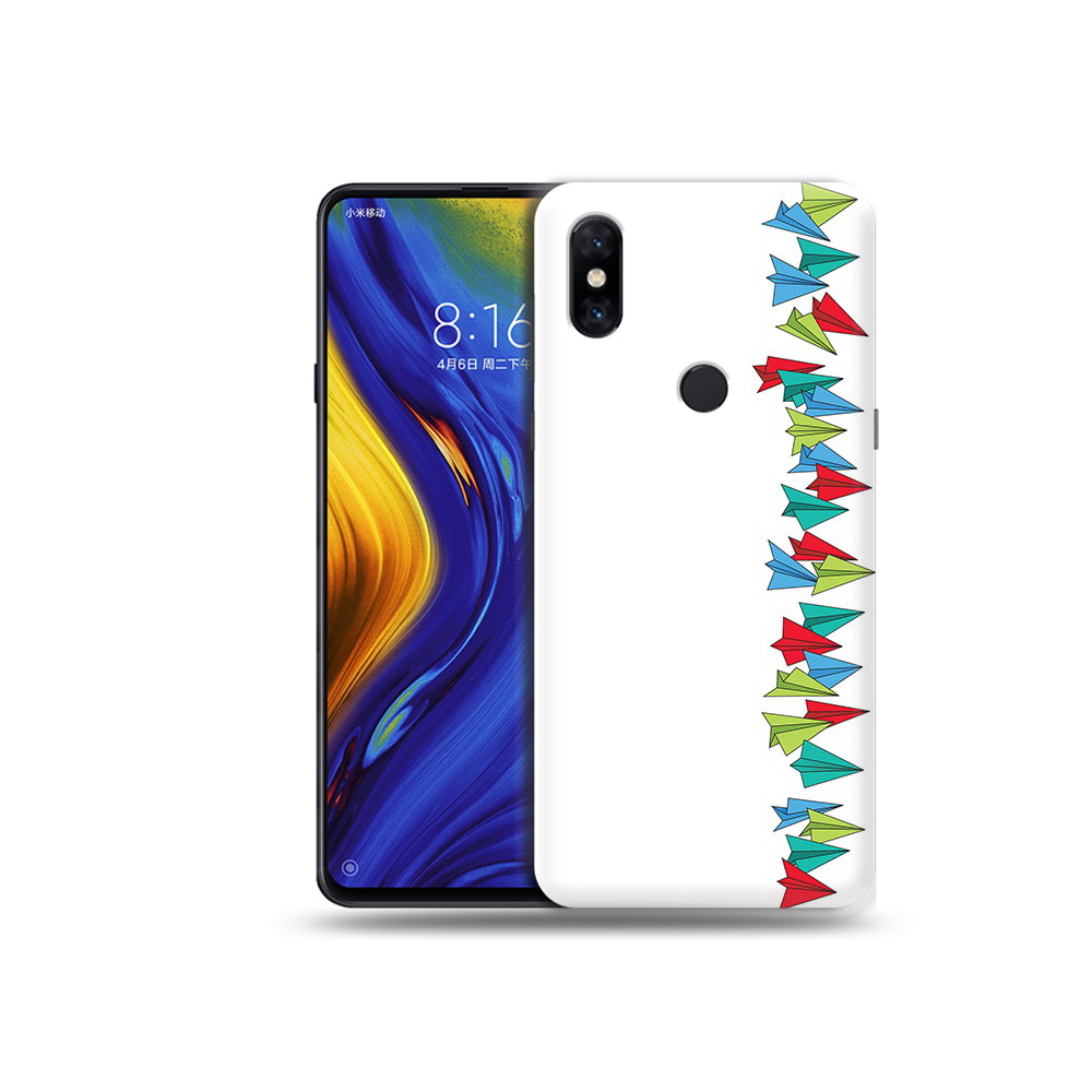 

Чехол MyPads Tocco для Xiaomi Mi Mix 3 самолетики из листочков (PT119757.326.593), Прозрачный, Tocco