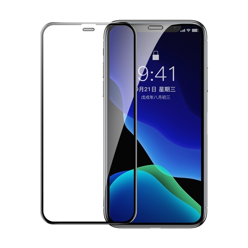 

Защитное стекло BASEUS SGAPIPH65-WD01 для iPhone XSmax, черный, SGAPIPH65-WD01
