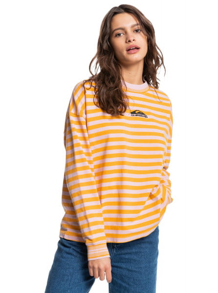 

Лонгслив женский Quiksilver EQWKT03142 желтый S, EQWKT03142