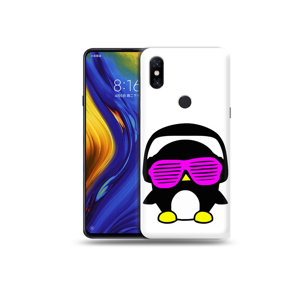 

Чехол MyPads Tocco для Xiaomi Mi Mix 3 пингвин (PT119757.326.541), Прозрачный, Tocco