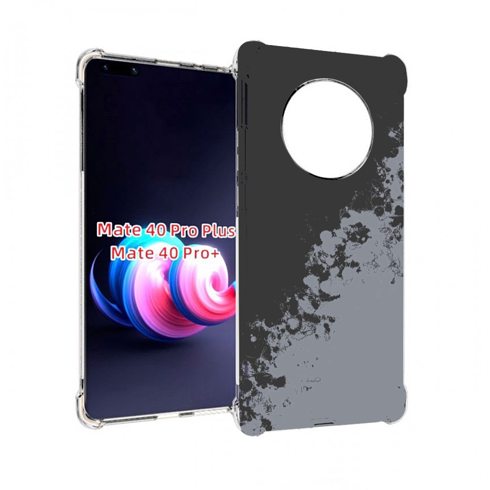 

Чехол MyPads серый-эстетичный для Huawei Mate 40 Pro+ Plus, Прозрачный, Tocco