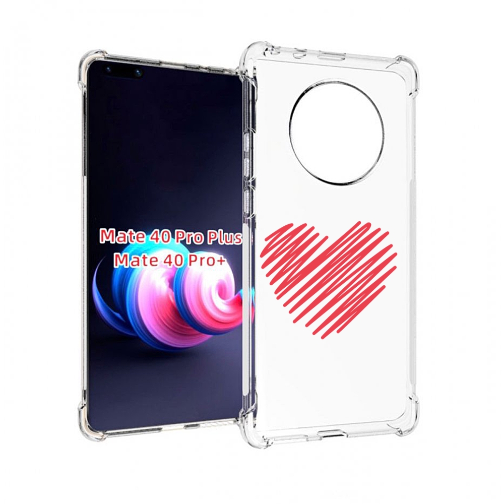 Чехол MyPads ME Erra для Huawei Mate 40 Pro+ Plus