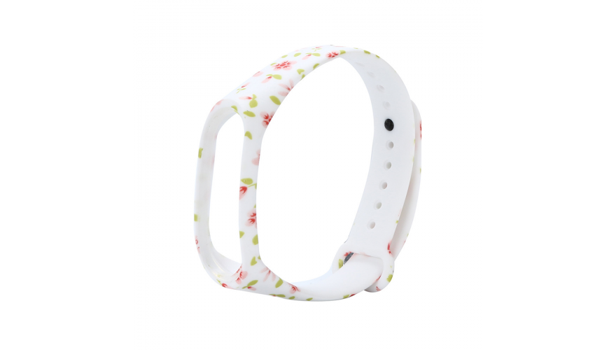 

Ремешок для Mi Band 3/4 Flowers Design цветочный луг