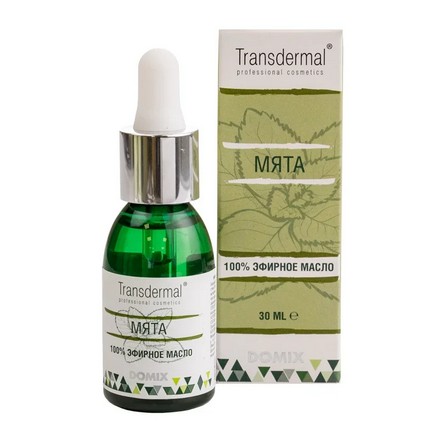 фото Масло эфирное domix transdermal мята, 30 мл domix green professional