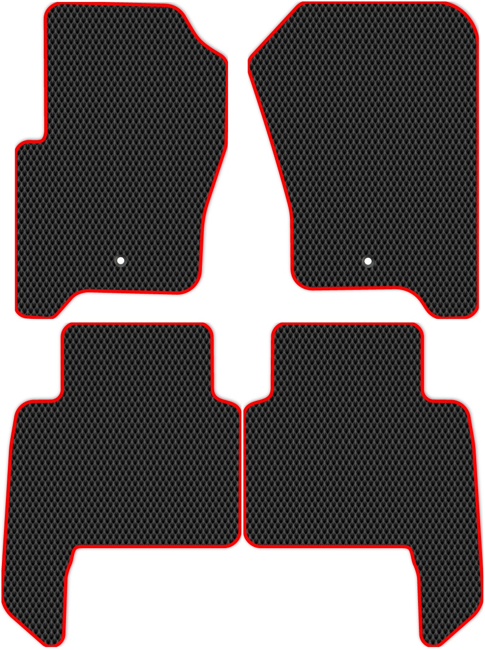 фото Коврики allmone "ева/эва/eva" для land rover range rover sport i (l320) (2005 - 2013) черн