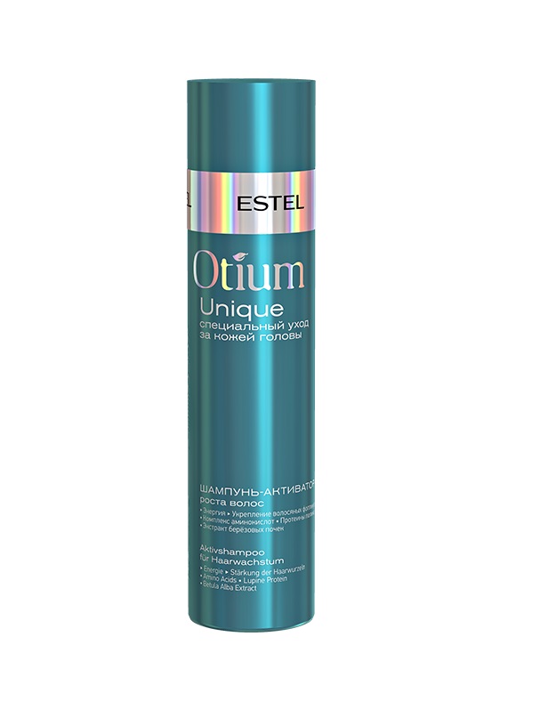 Шампунь-активатор роста волос Estel Professional Otium Unique 250 мл estel professional шампунь prebiotic против выпадения волос rehair