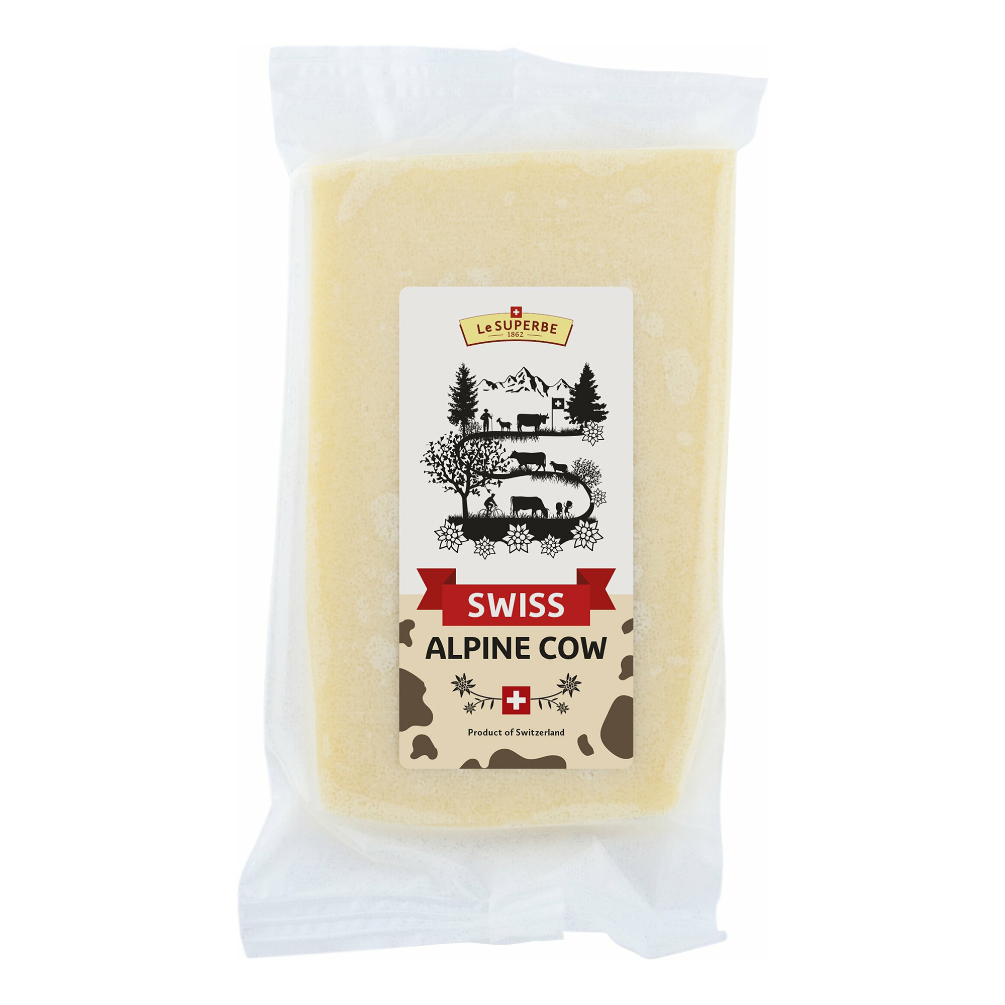 

Сыр полутвердый LeSuperbe Альпийская корова 50% 150 г