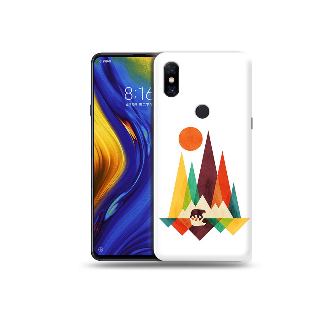 

Чехол MyPads Tocco для Xiaomi Mi Mix 3 нарисованные горы с медведем (PT119757.326.506), Прозрачный, Tocco