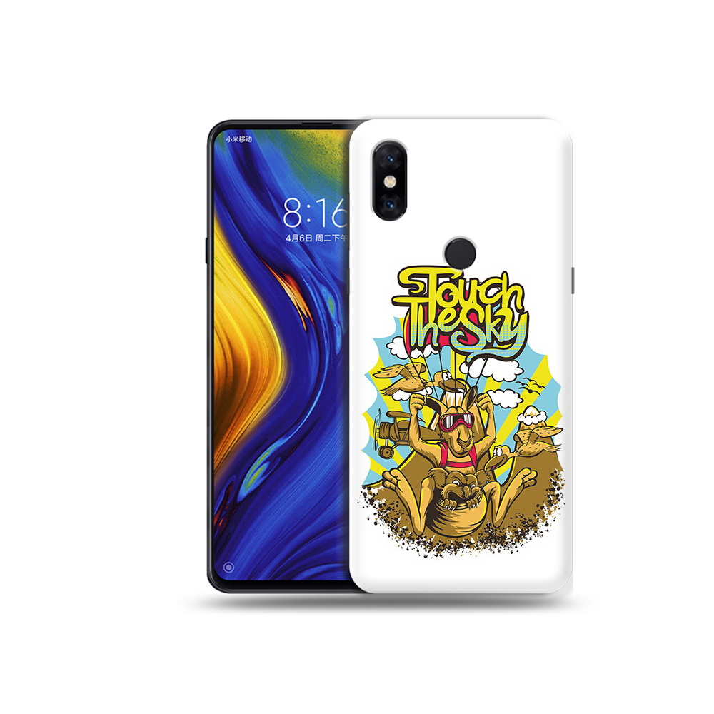 

Чехол MyPads Tocco для Xiaomi Mi Mix 3 нарисованное кенгуру комикс (PT119757.326.505), Прозрачный, Tocco