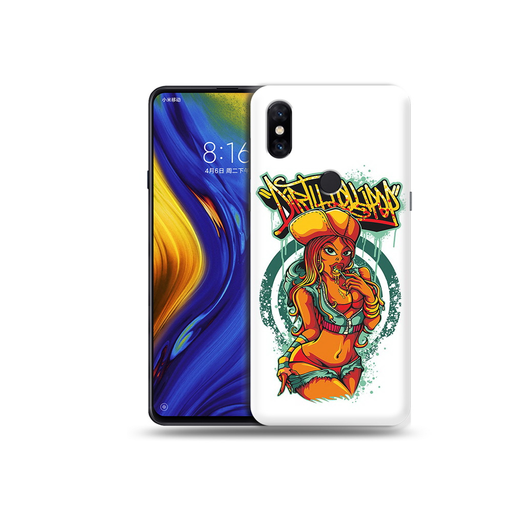 

Чехол MyPads Tocco для Xiaomi Mi Mix 3 нарисованная девушка комикс (PT119757.326.500), Прозрачный, Tocco