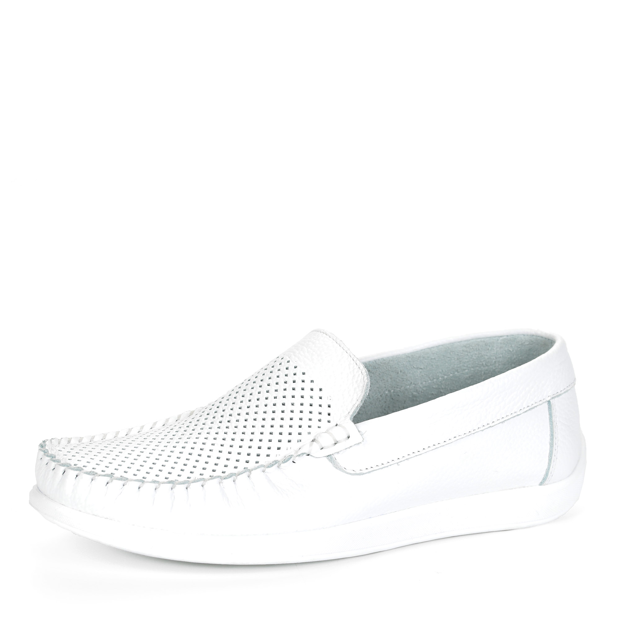 

Мокасины мужские Baden WL048-019 белые 42 RU, Белый, WL048-019