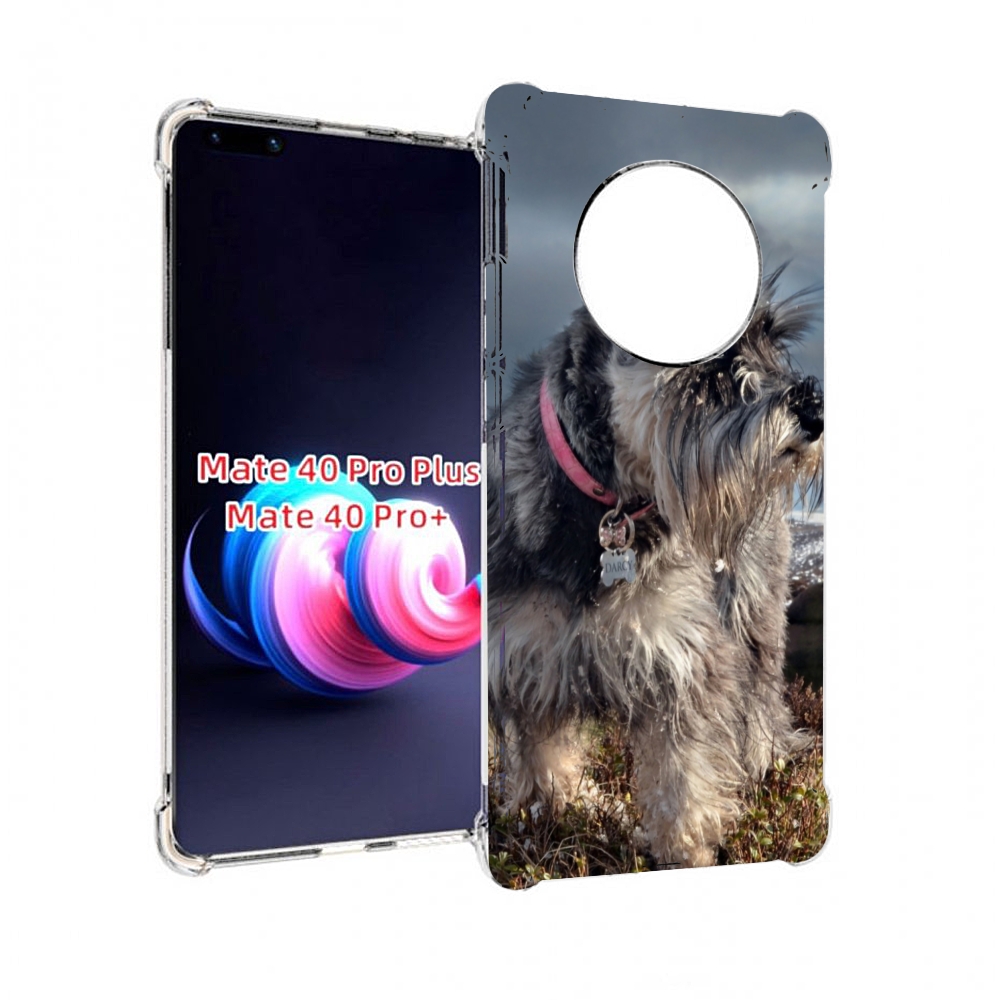 

Чехол MyPads ризеншнауцер 2 для Huawei Mate 40 Pro+ Plus, Прозрачный, Tocco