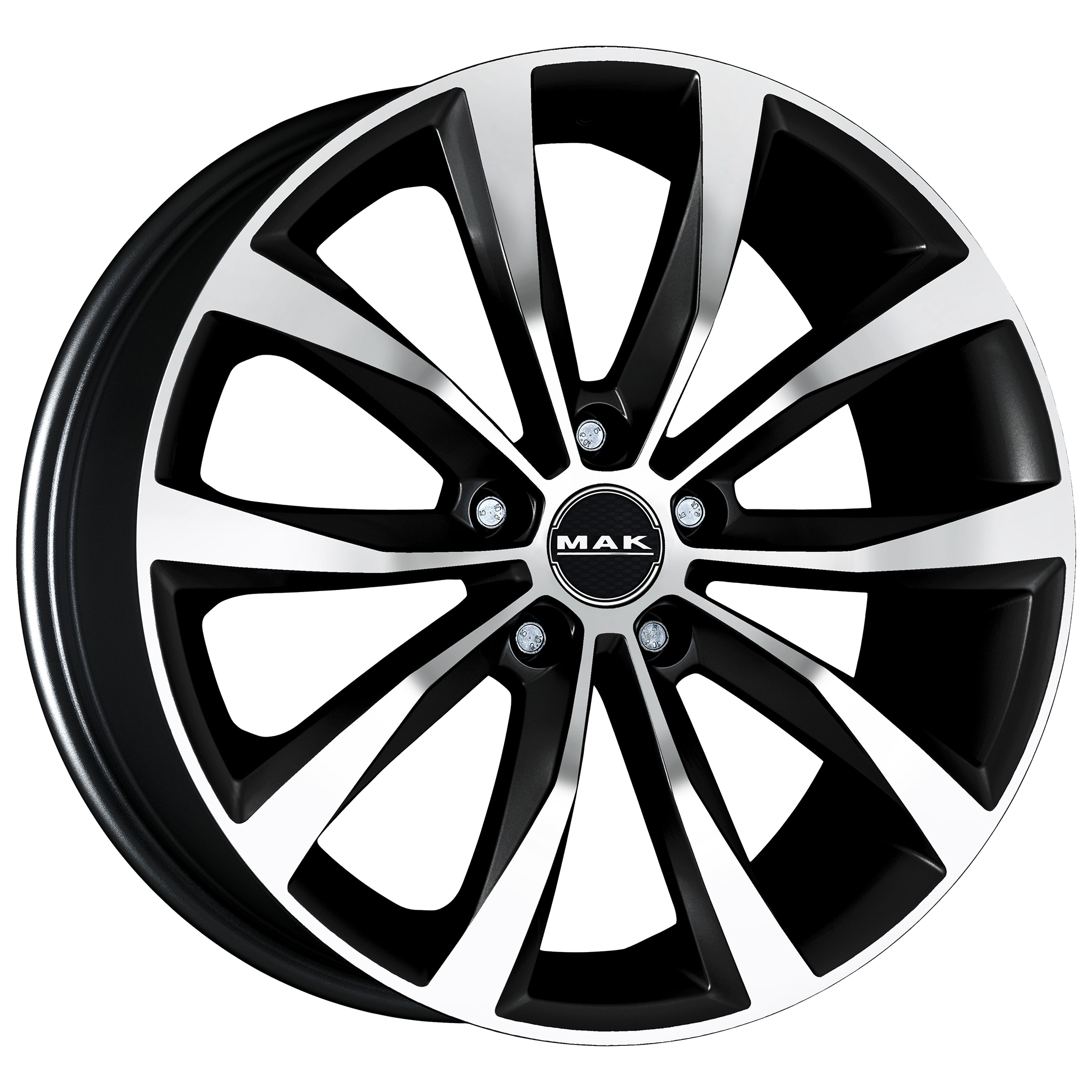 

Колесный диск 7,5x19/5x114,3 ET50 D67,1 Wolf Black mirror