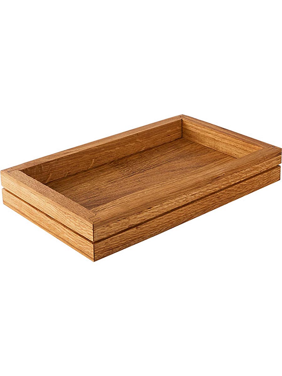 

Лоток для подачи PPwood, Q602O-00N 26,5х4 см, Бежевый, CB-Q602O-00N