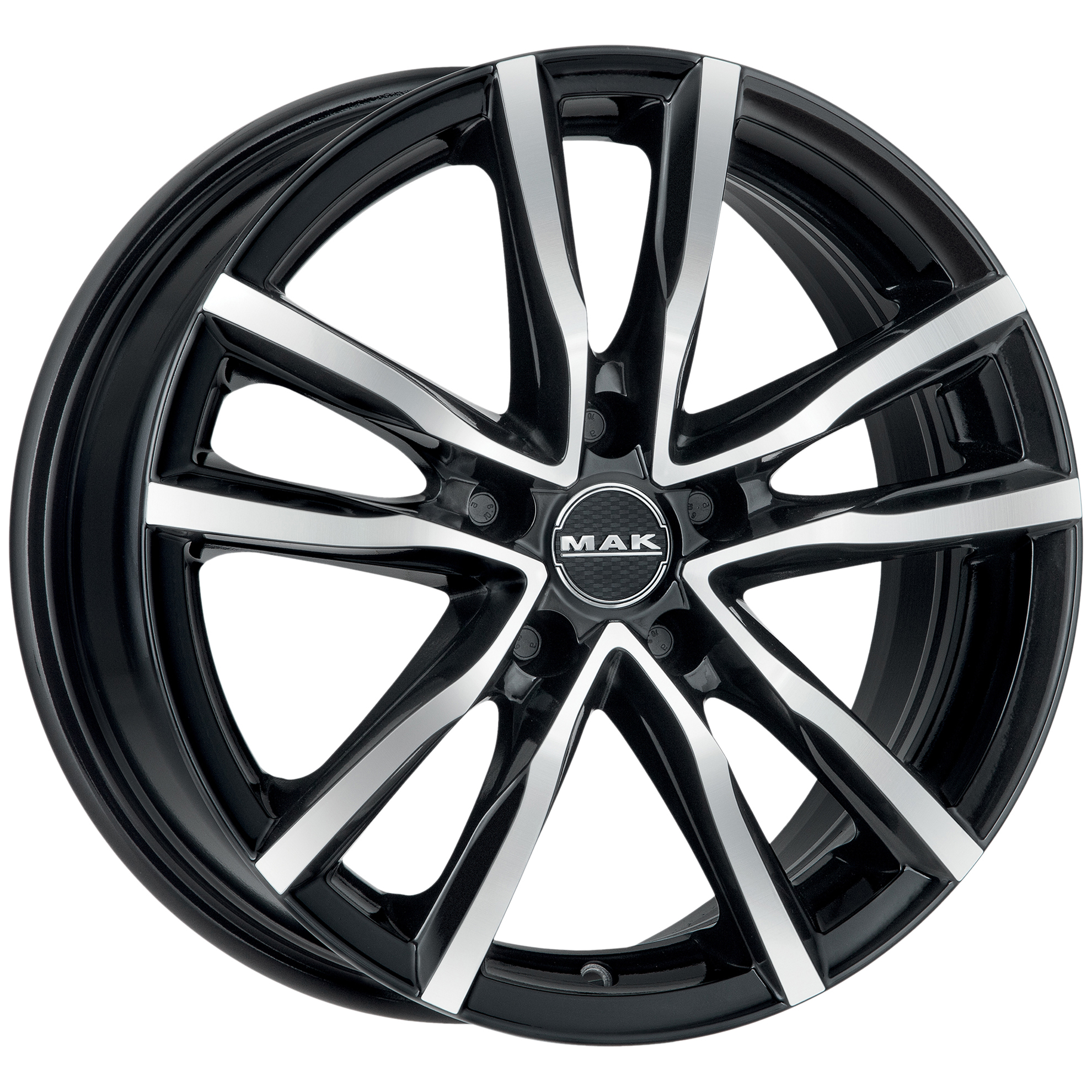 

Колесный диск 8x18/5x112 ET50 D57,1 Milano Black mirror
