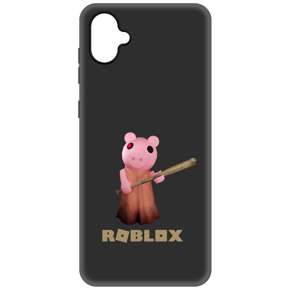 

Чехол-накладка Krutoff Soft Case Roblox-Пигги для Samsung Galaxy A04e (A042) черный