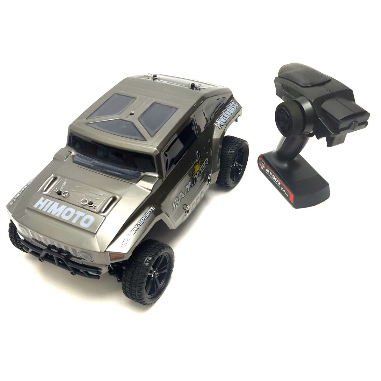 

Радиоуправляемый шорт-корс трак Himoto Hamer 4WD RTR масштаб 1:10 24G E10HML/31916GY, Hamer E10HML/31916GY