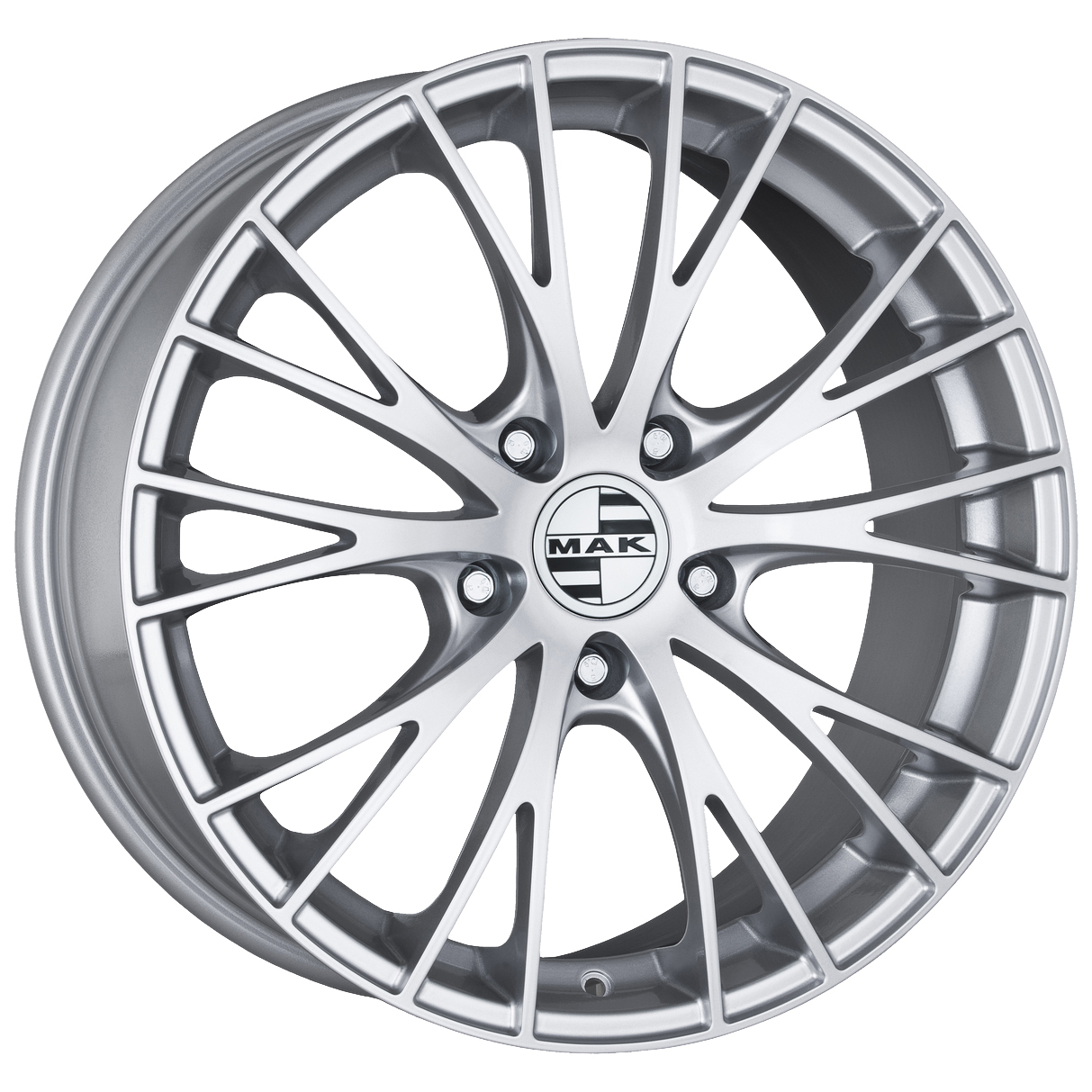 

Колесный диск 9,5x21/5x112 ET27 D66,45 Rennen Silver, Серебристый