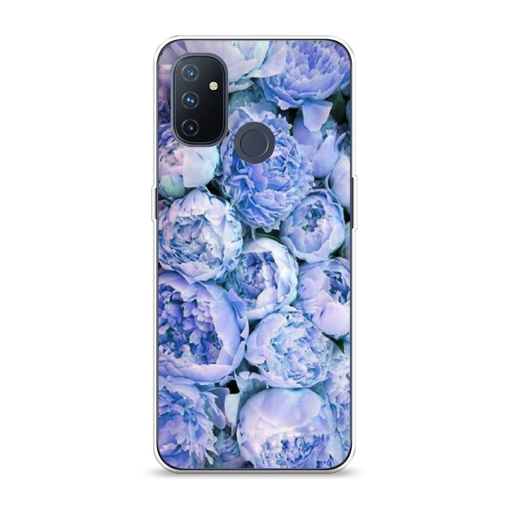 

Чехол Awog на OnePlus Nord N100 / ВанПлас Nord N100 "Пионы голубые", Голубой, 152450-8