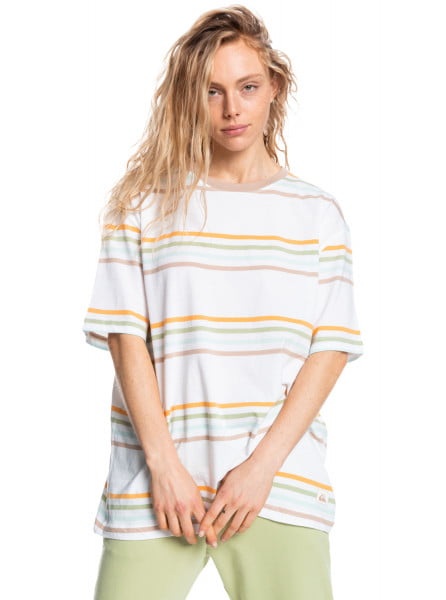

Футболка женская Quiksilver EQWKT03129 белая M/L, Белый, EQWKT03129
