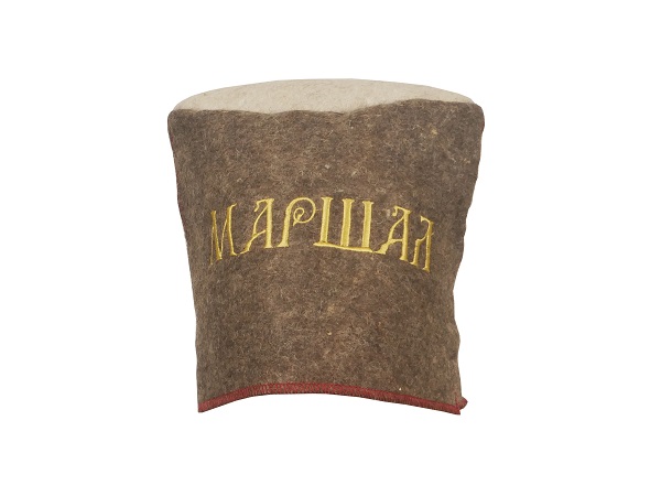 

Шапка для бани Маршал кубанка 305105 onesize серый, Маршал