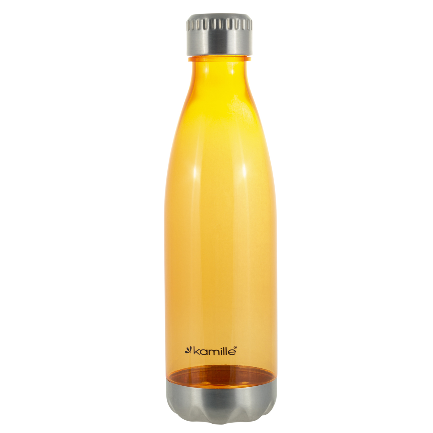 Бутылка спортивная для воды 700 мл. Kamille KM-2305 из пластика тритан Оранжевый