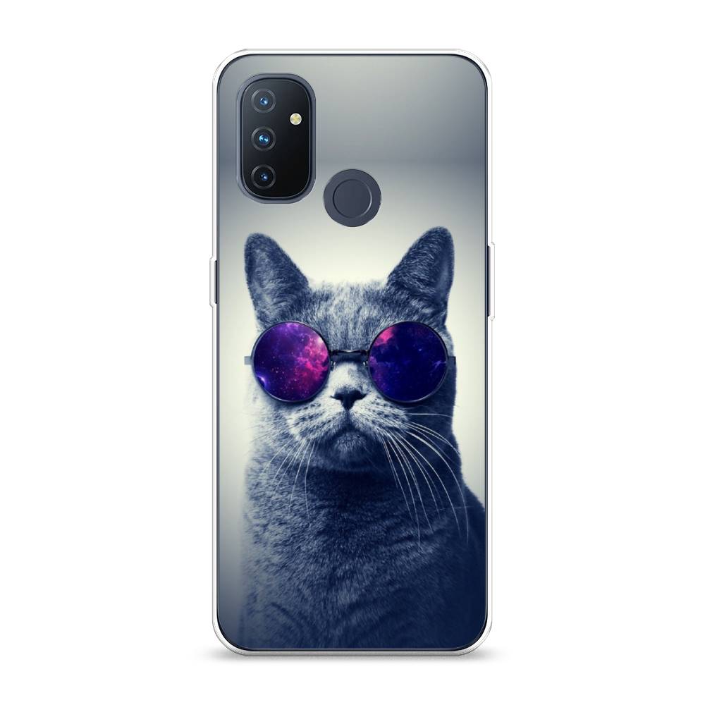 

Чехол Awog на OnePlus Nord N100 / ВанПлас Nord N100 "Космический кот", Красный, 152450-1