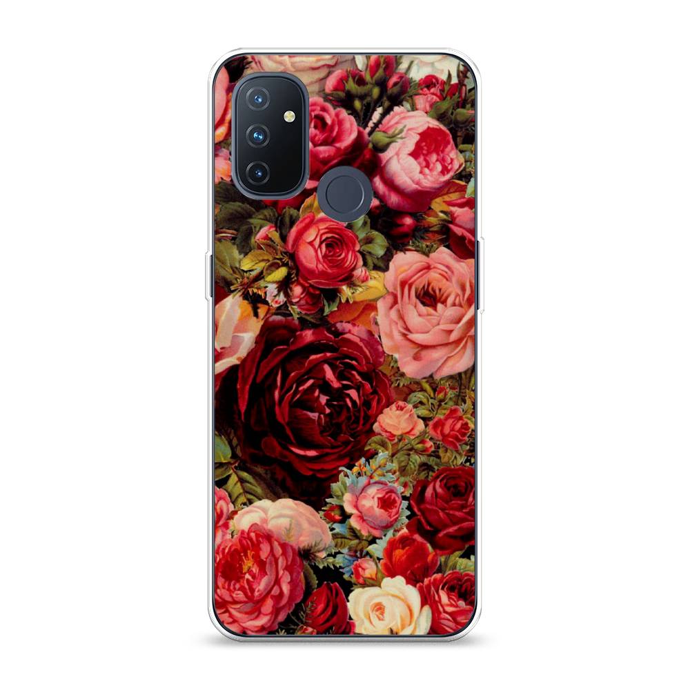 

Чехол Awog на OnePlus Nord N100 / ВанПлас Nord N100 "Розы винтажные", 152450-8