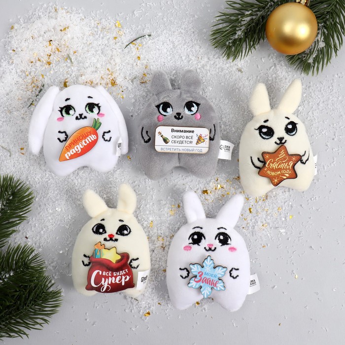 Milo toys Мягкий магнит Удивительная зайка МИКС