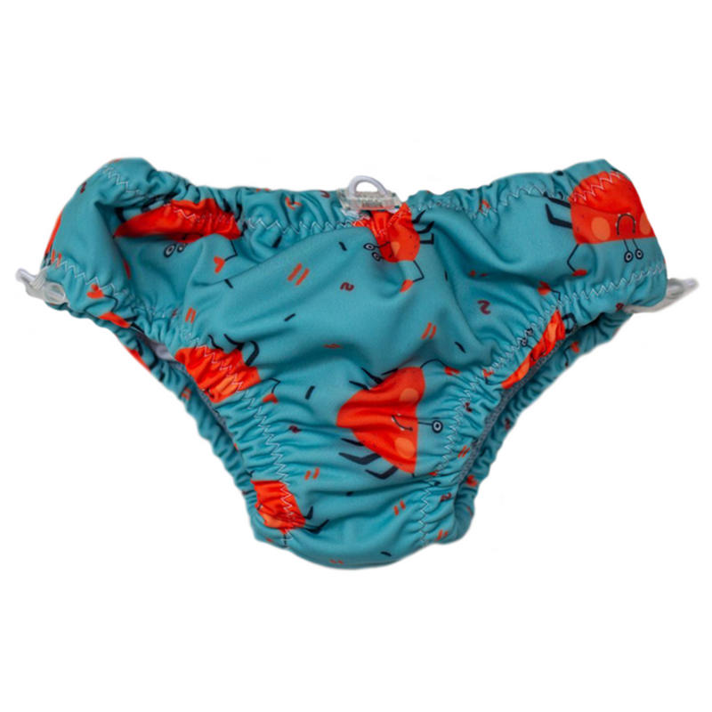 Многоразовые трусики для плавания Мамин Я Премиум Крабики размер 8-15 кг