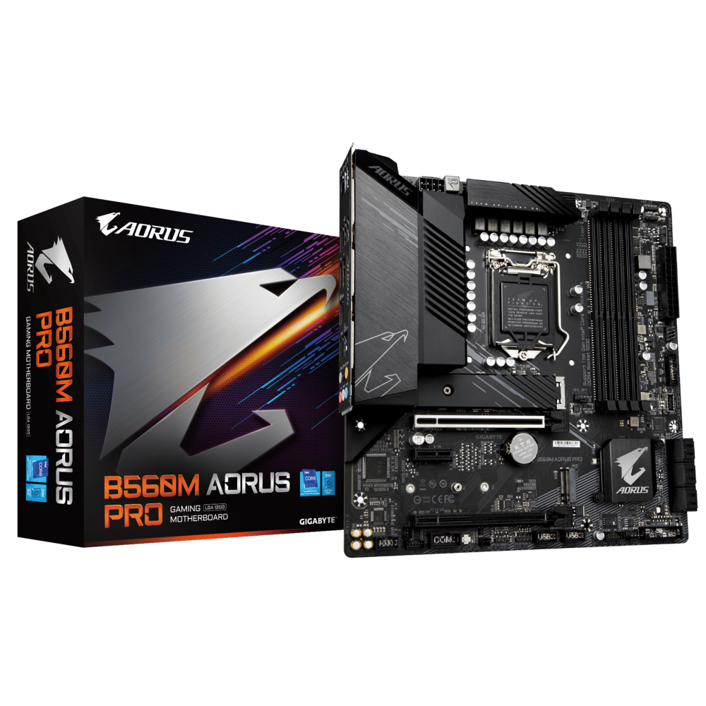 фото Материнская плата gigabyte b560m aorus pro