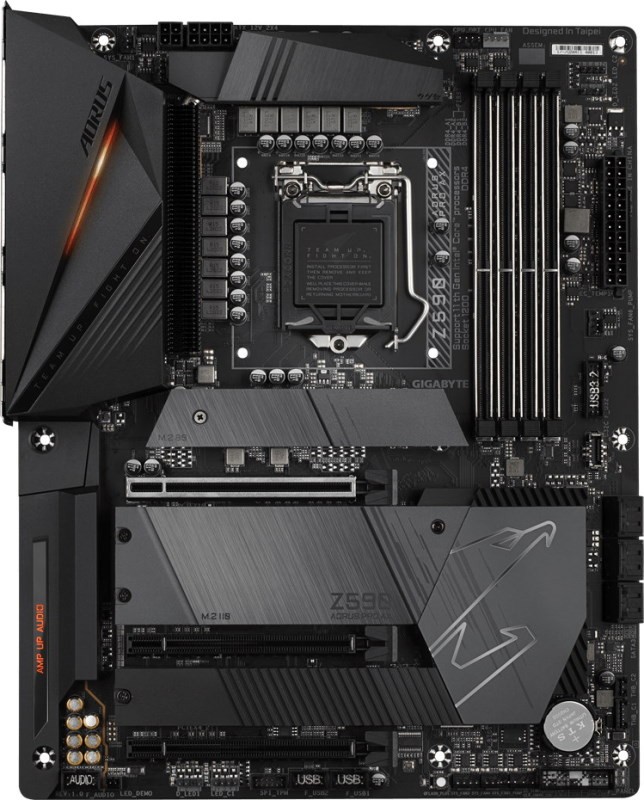 фото Материнская плата gigabyte z590 aorus pro ax