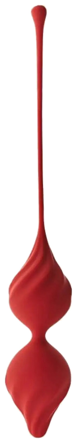 Бордовые вагинальные шарики Alcor 191643