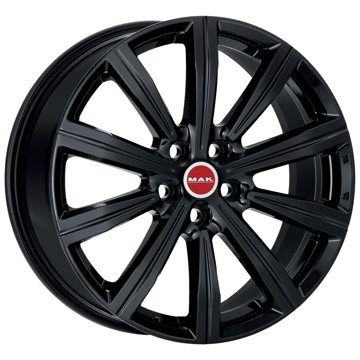 

Колесный диск 8x19/5x108 ET45 D63,4 Birmingham Gloss Black