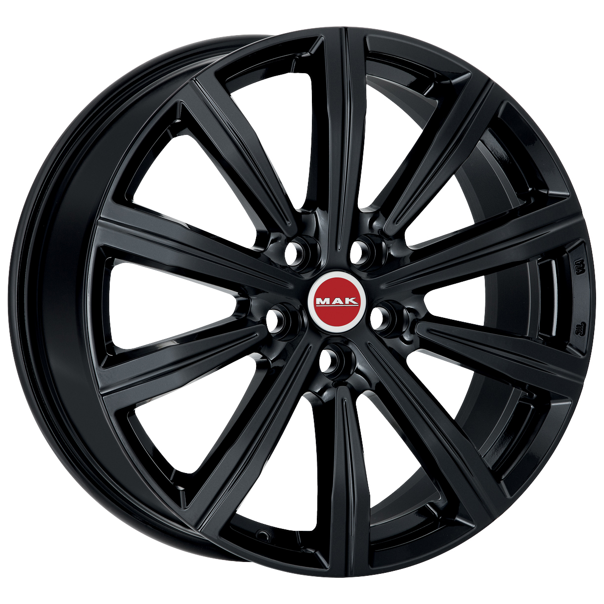 

Колесный диск 8x19/5x112 ET28 D66,45 Birmingham Gloss Black, Черный