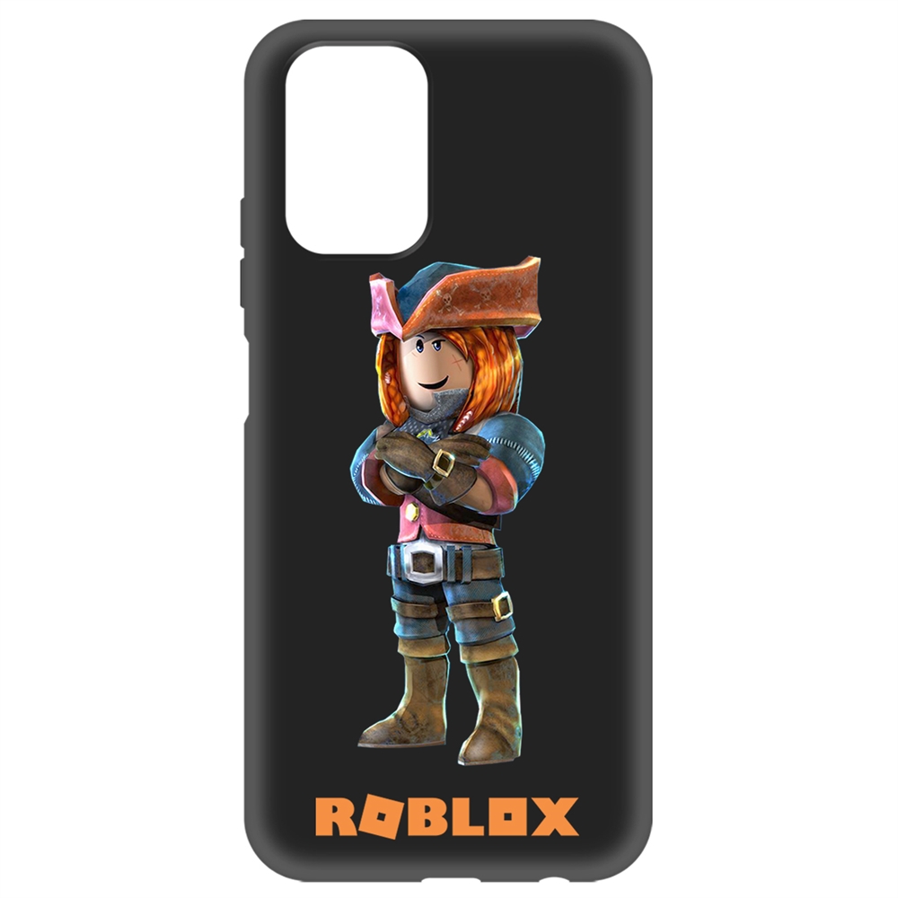 

Чехол-накладка Krutoff Soft Case Roblox-Эзебель для Xiaomi Redmi 10 черный