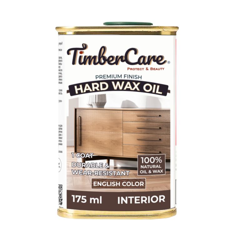 

Защитное масло с твердым воском TimberCare Hard Wax Oil цвет Орех/ English Color, банка 0,, Коричневый, Защитное масло с твердым воском TimberCare Hard Wax Oil (цвет: Орех/ English Color), банка 0,175л