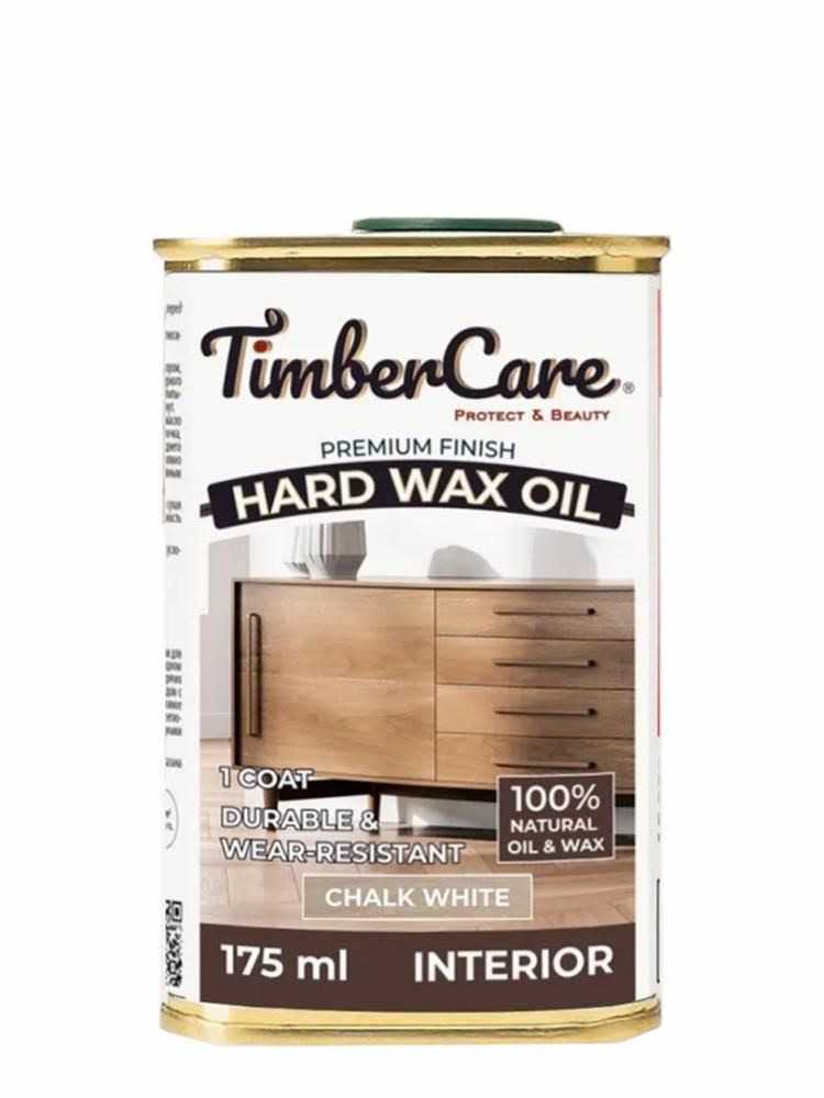 

Защитное масло с твердым воском TimberCare Hard Wax Oil цвет Белый мел/ Chalk White, банка, Защитное масло с твердым воском TimberCare Hard Wax Oil (цвет: Белый мел/ Chalk White), банка 0,175л