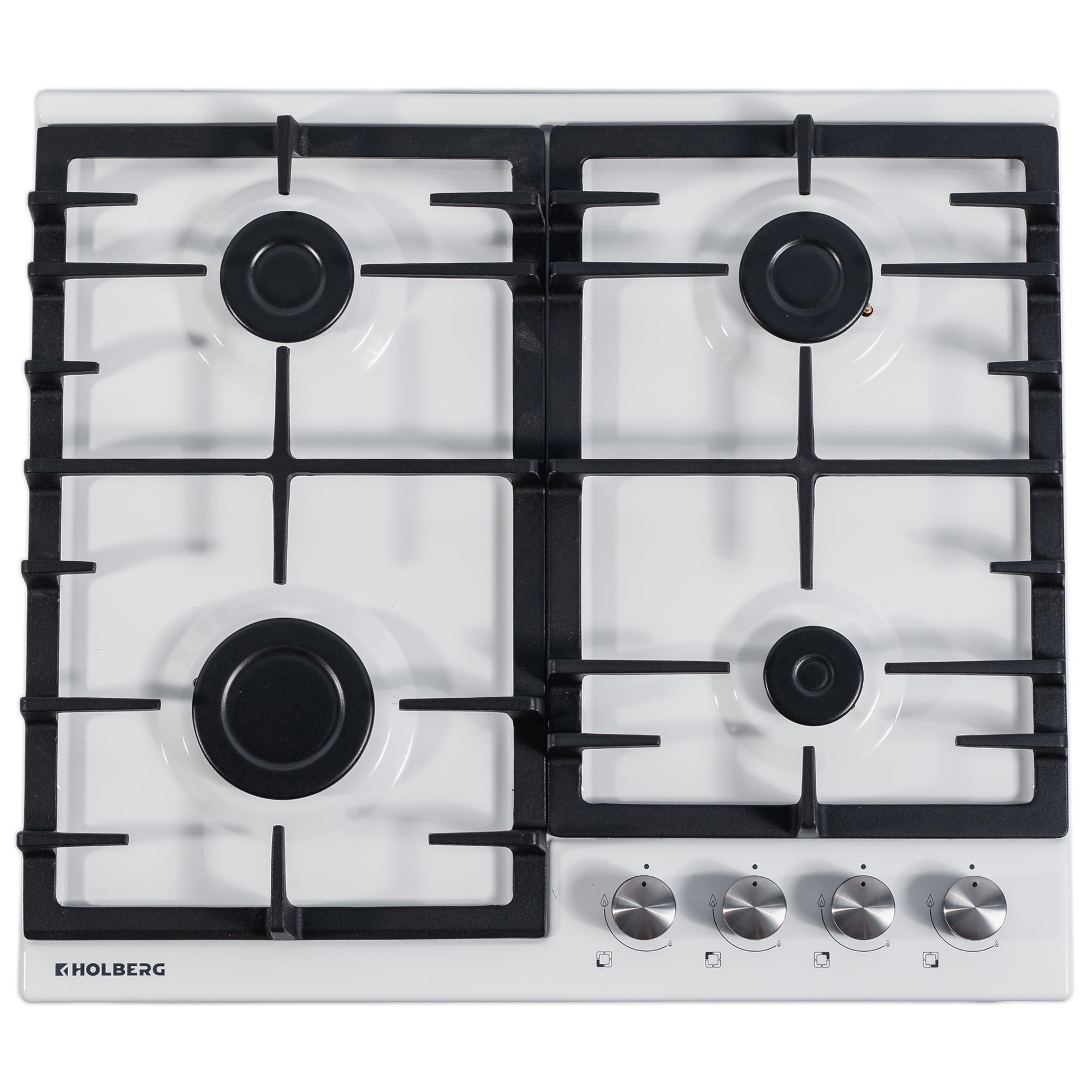 

Встраиваемая варочная панель газовая HOLBERG Holberg HGЕH 6411W White, HGЕH 6411W