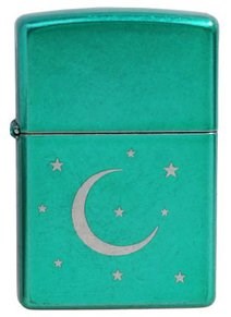 

Зажигалка широкая Zippo Moon&Stars (490.043) 21066