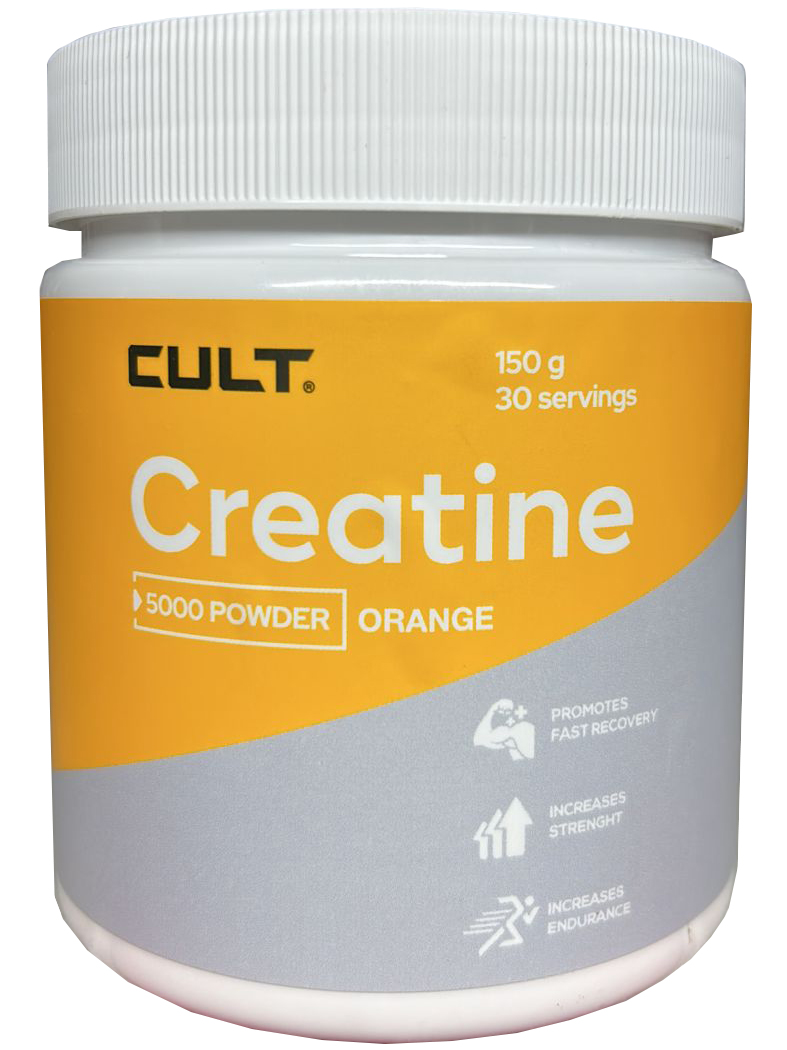 Креатин моногидрат Cult Creatine Monohydrate 150 грамм апельсин