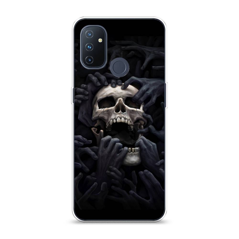 

Чехол Awog на OnePlus Nord N100 / ВанПлас Nord N100 "Череп 29", Черный;серый, 152450-9