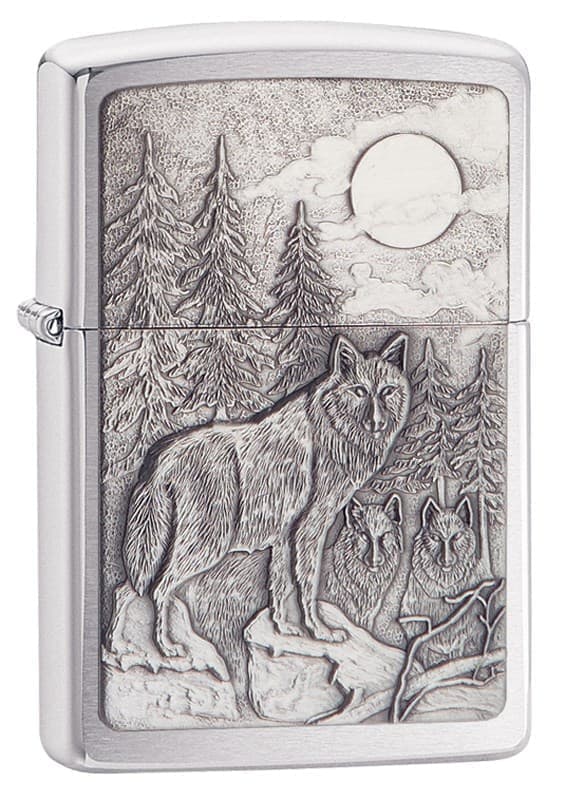 Зажигалка Zippo, 20855 бензиновая классическая оригинал для курения