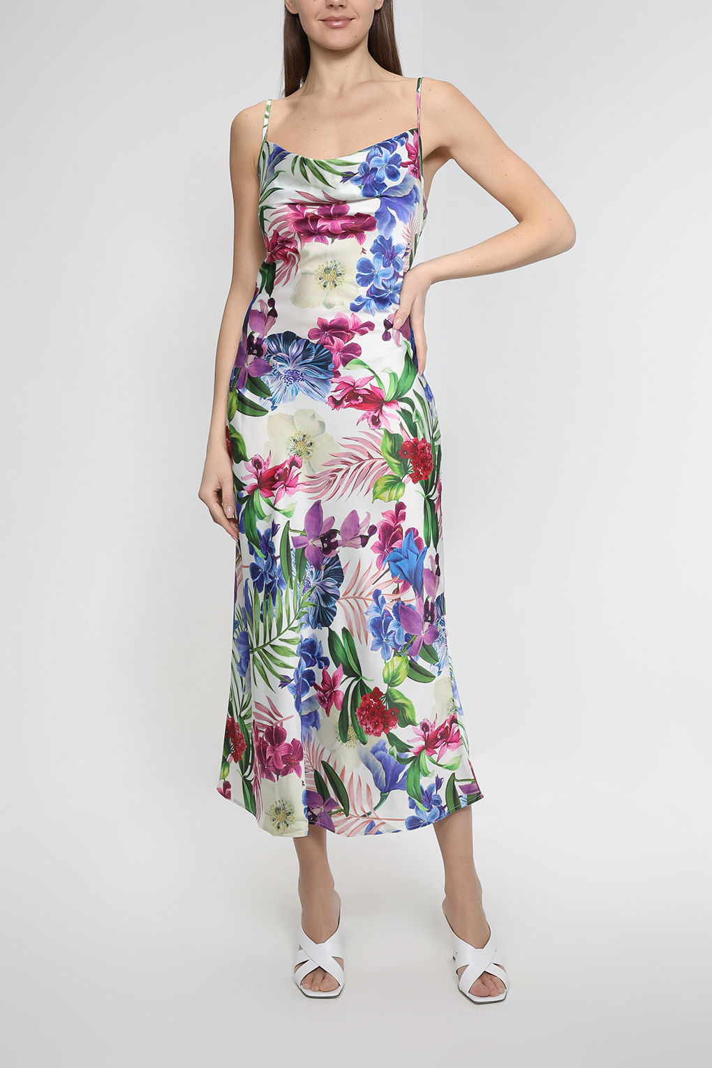 

Платье женское Guess W3GK85 WD8G2 разноцветное XS, Разноцветный, W3GK85 WD8G2