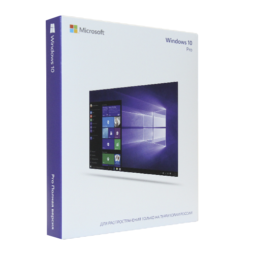 фото Операционная система microsoft windows 10 professional 32/64 bit box